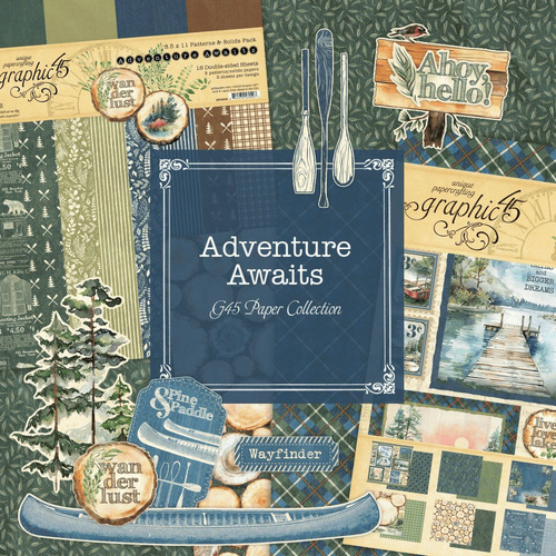 Graphic 45 Adventure Awaits - Bundle