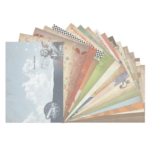 Hunkydory Gentelman's Journey Luxury Card Inserts