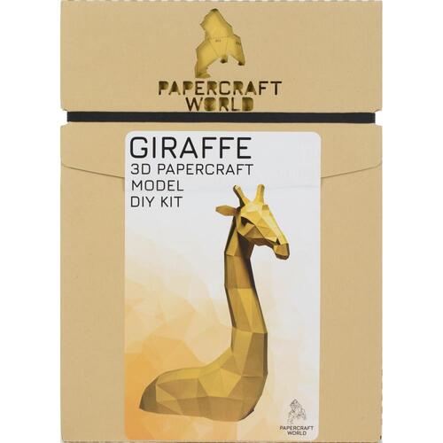 Papercraft World Giraffe 3D Papercraft Model