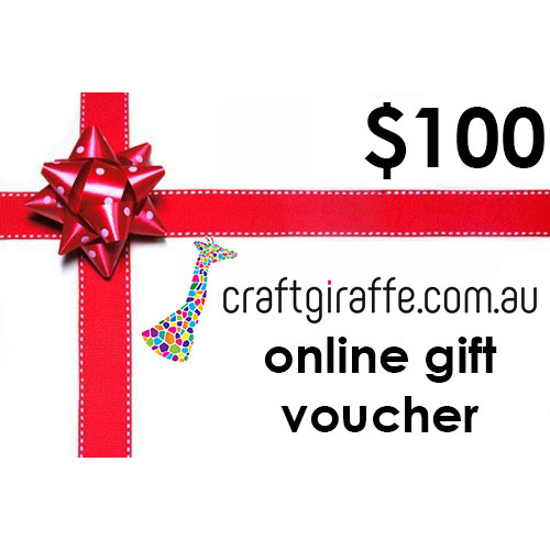 $100 Craft Giraffe Gift Voucher