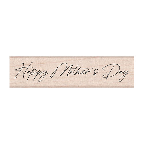 Hero Arts Handwritten Mother's Day Wood Block Stamp