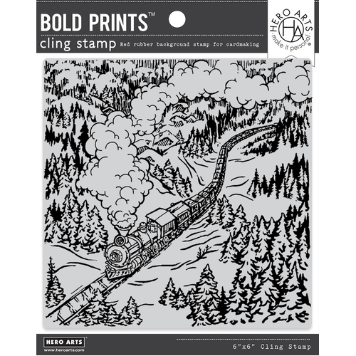 Hero Arts Polar Express Bold Prints Stamp