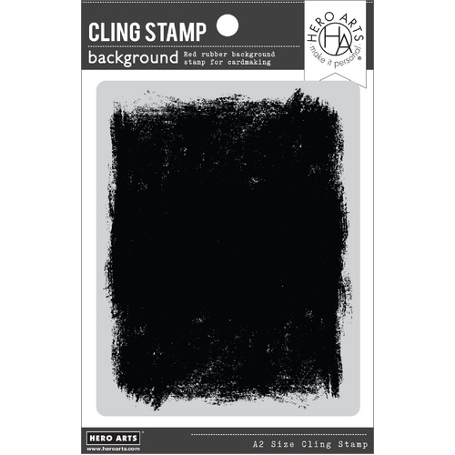 Hero Arts Large Distressed Block Cling Stamp