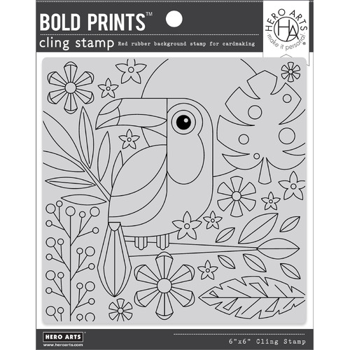 Hero Arts Large Toucan Bold Prints Stamp