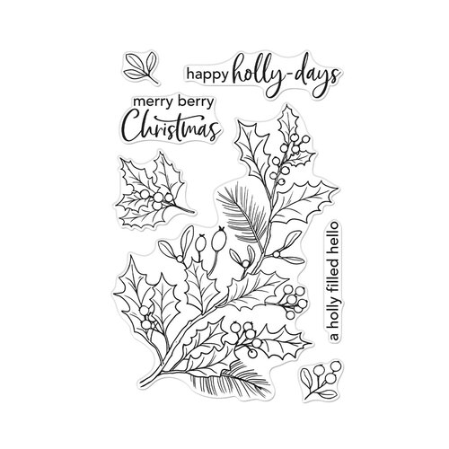 Hero Arts Holly Berries Stamp