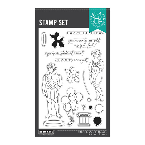 Hero Arts You're A Classic Clear Stamp Set from the You're a Classic Collection