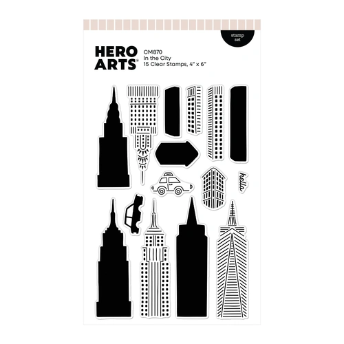 Hero Arts In the City Stamp Set from the Parade Day Collection