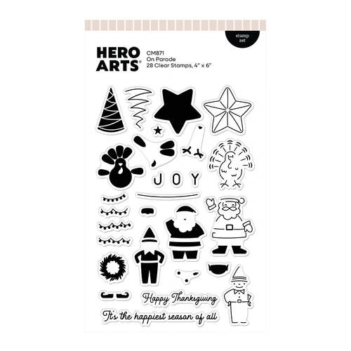 Hero Arts On Parade Stamp Set from the Parade Day Collection