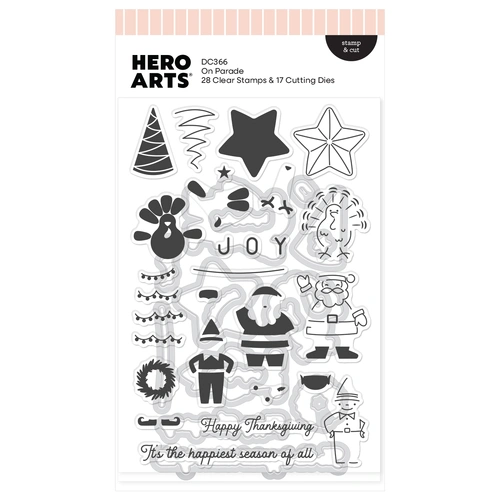 Hero Arts On Parade Stamp & Cut from the Parade Day Collection