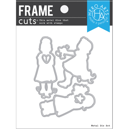 Hero Arts Flower Girls Frame Cuts Die