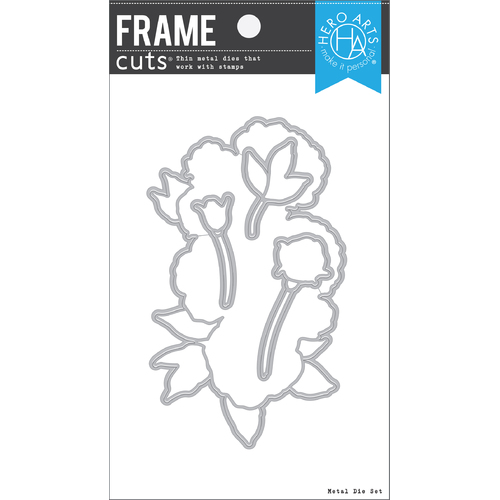 Hero Arts Peonies Bunch Frame Cuts Die