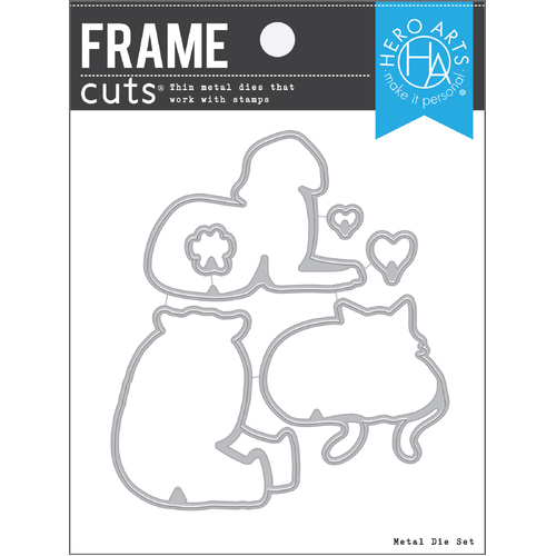 Hero Arts Mother and Father Animals Frame Cuts Die