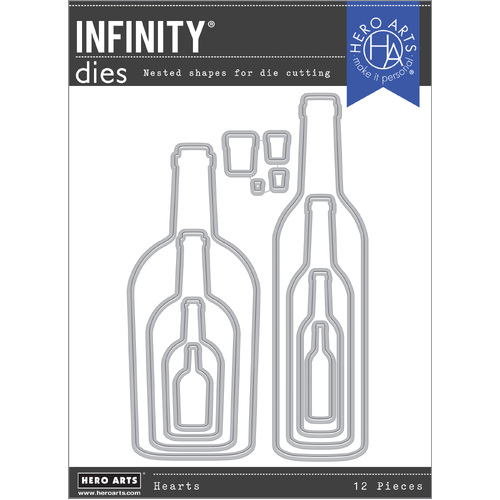 Hero Arts Bottle & Cork Infinity Dies