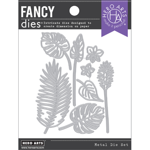 Hero Arts Tropical Florals Fancy Dies