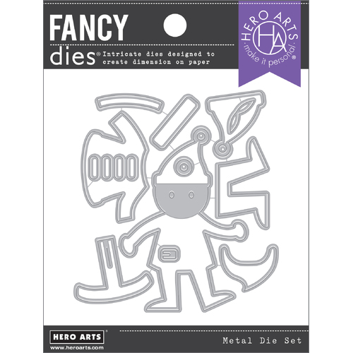 Hero Arts Santa Gift Tag Fancy Die