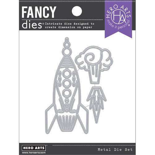 Hero Arts Space Rocket Fancy Die