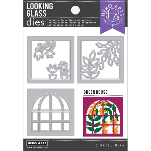 Hero Arts Looking Glass Green House Die