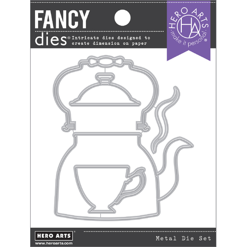 Hero Arts Tea Kettle Fancy Die