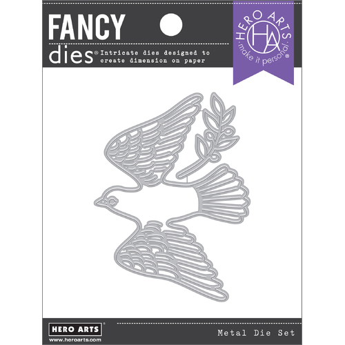 Hero Arts Dove and Olive Branch Fancy Die