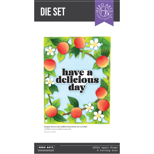 Hero Arts Apple Frame Etched Dies from the I Pick You Collection