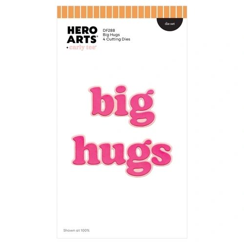 Hero Arts Big Hugs Die Set from the Beary Sweet Collection by Carly Tee