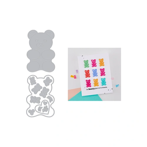 Hero Arts Bear Hugs Die Set from the Beary Sweet Collection by Carly Tee