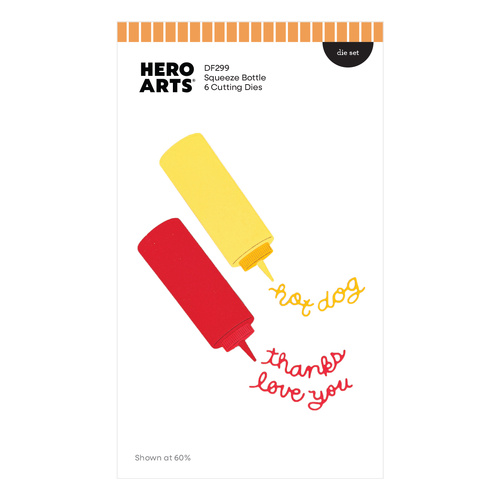 Hero Arts Squeeze Bottle Die Set from the Coney Club Collection