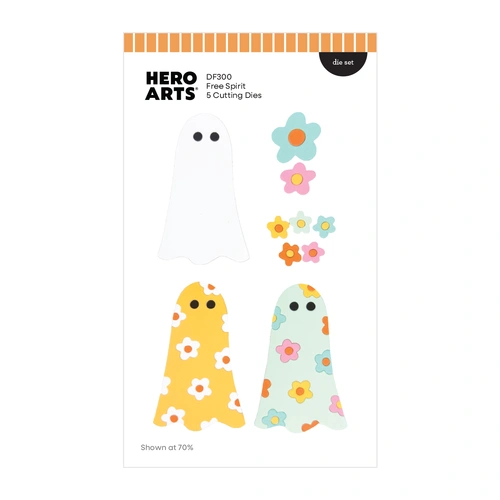 Hero Arts Free Spirit Die Set from the Summerween Collection
