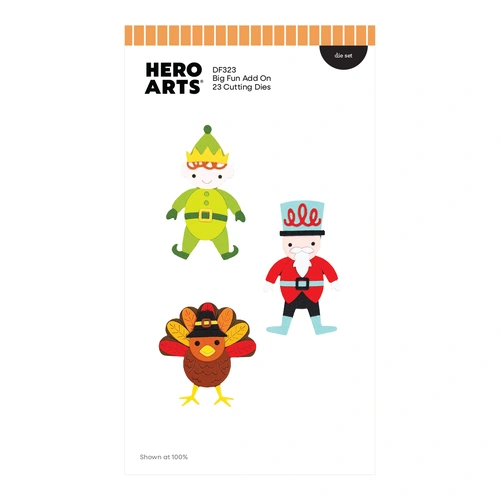 Hero Arts Big Fun Add On Die Set from the Parade Day Collection