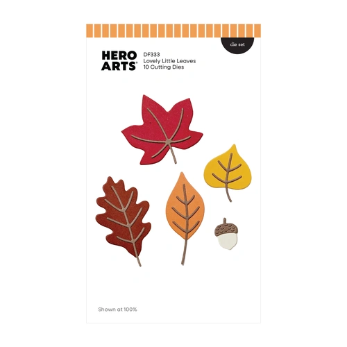 Hero Arts Lovely Little Leaves Die Set from the Cozy Season Collection