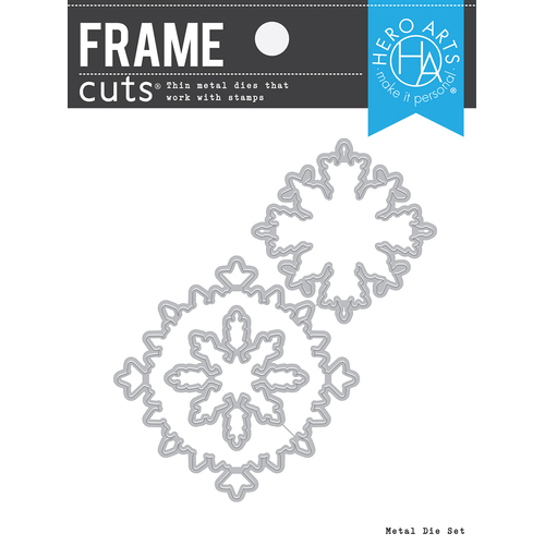 Hero Arts Color Layering Snowflake Frame Cuts Die