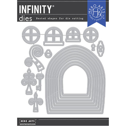 Hero Arts Fairy Doors Infinity Dies
