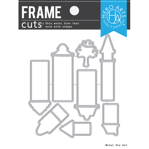 Hero Arts A Warm Welcome Frame Cuts Die