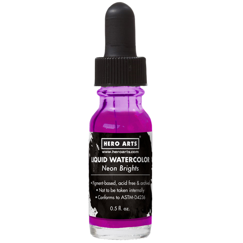 Hero Arts Purple Neon Brights Liquid Watercolor