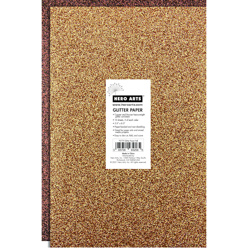 Hero Arts Fall Glitter Paper