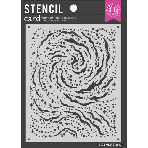 Hero Arts Nebula Cluster Stencil