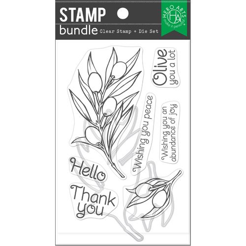 Hero Arts Olive Branch Bundle