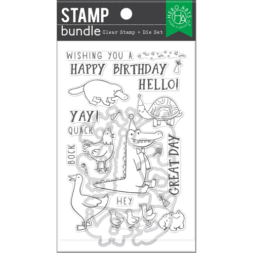 Hero Arts Birthday Animals Bundle