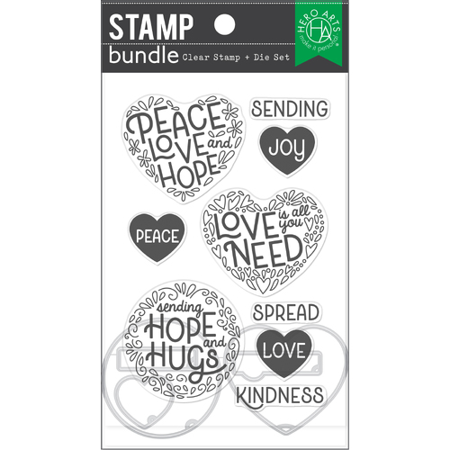 Hero Arts Peace & Love Bundle
