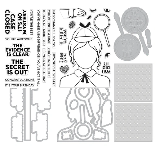 Hero Arts Get Them All! Case Closed Collection