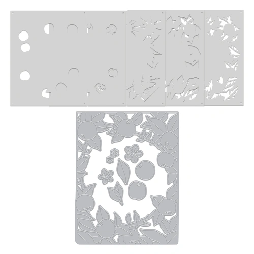 Hero Arts Apple Frame Die & Stencil Bundle from the I Pick You Collection