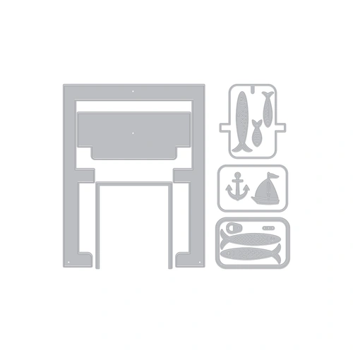 Hero Arts Partners Packed with Love Big Mouth Die Bundle from the Packed with Love Collection