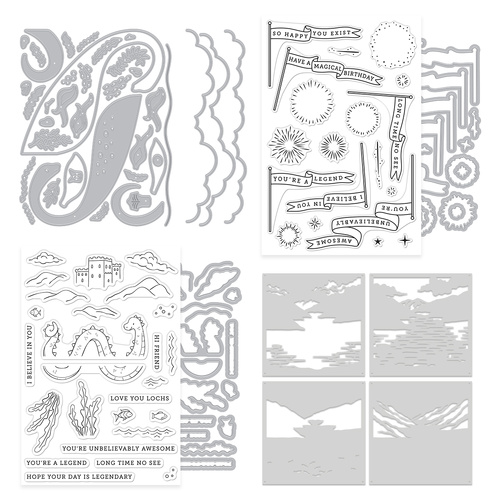 Hero Arts You're A Legend Bundle from the Don't Stop Believing Collection
