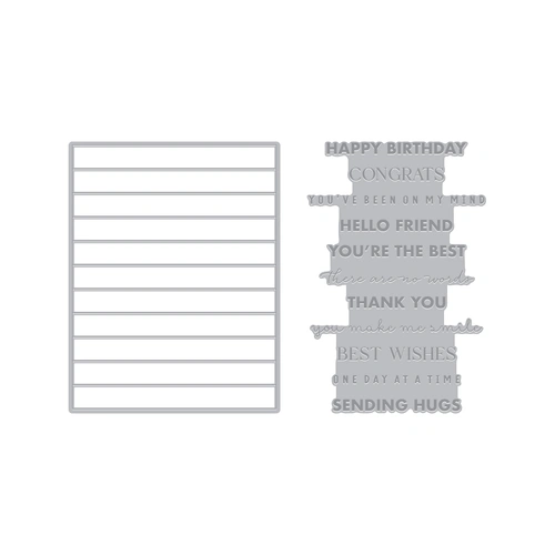 Hero Arts Say It With Style Letterpress & Foil and Die Bundle