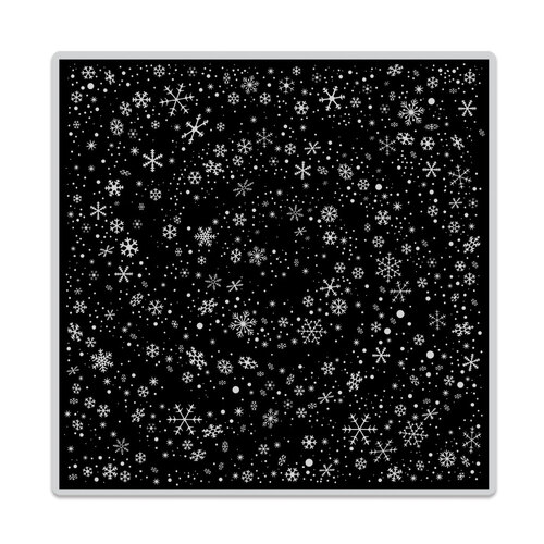 Hero Arts Stamp Snowflake Swirl Bold Prints