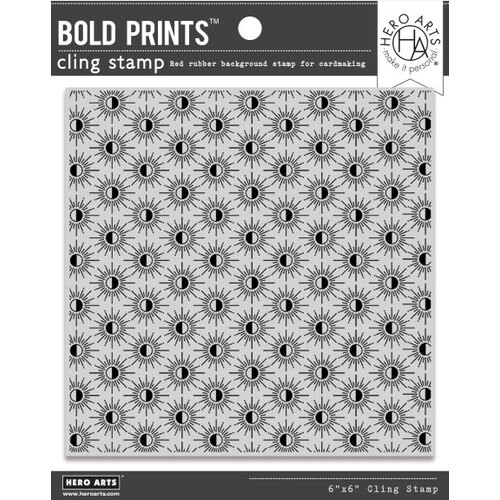 Hero Arts Sun Pattern Bold Prints Stamp