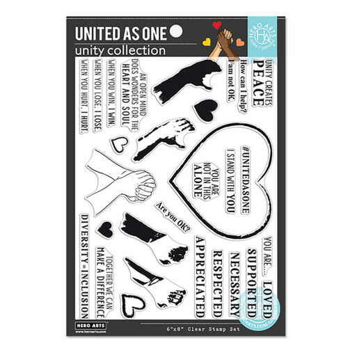 Hero Arts Stamp United as One