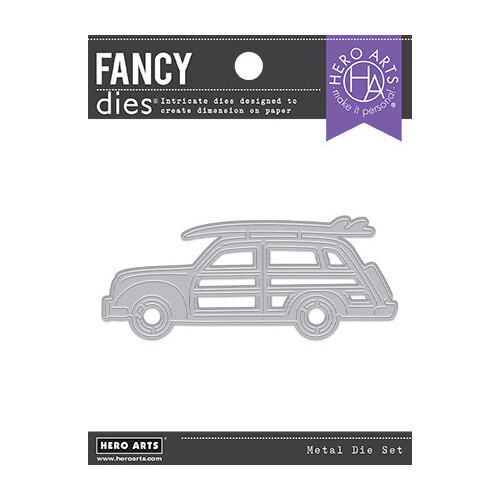 Hero Arts Beach Car Fancy Die