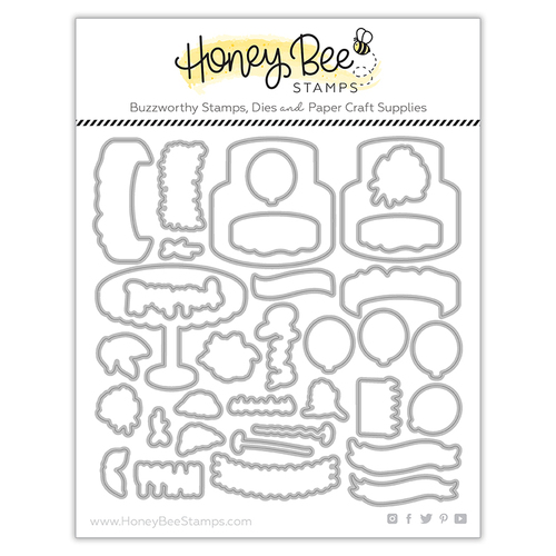 Honey Bee Fancy Frosting Honey Cuts Die