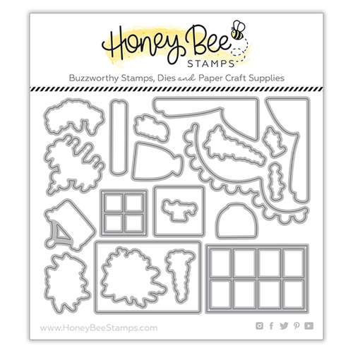 Honey Bee She Shed Barn Add-on Honey Cuts Die